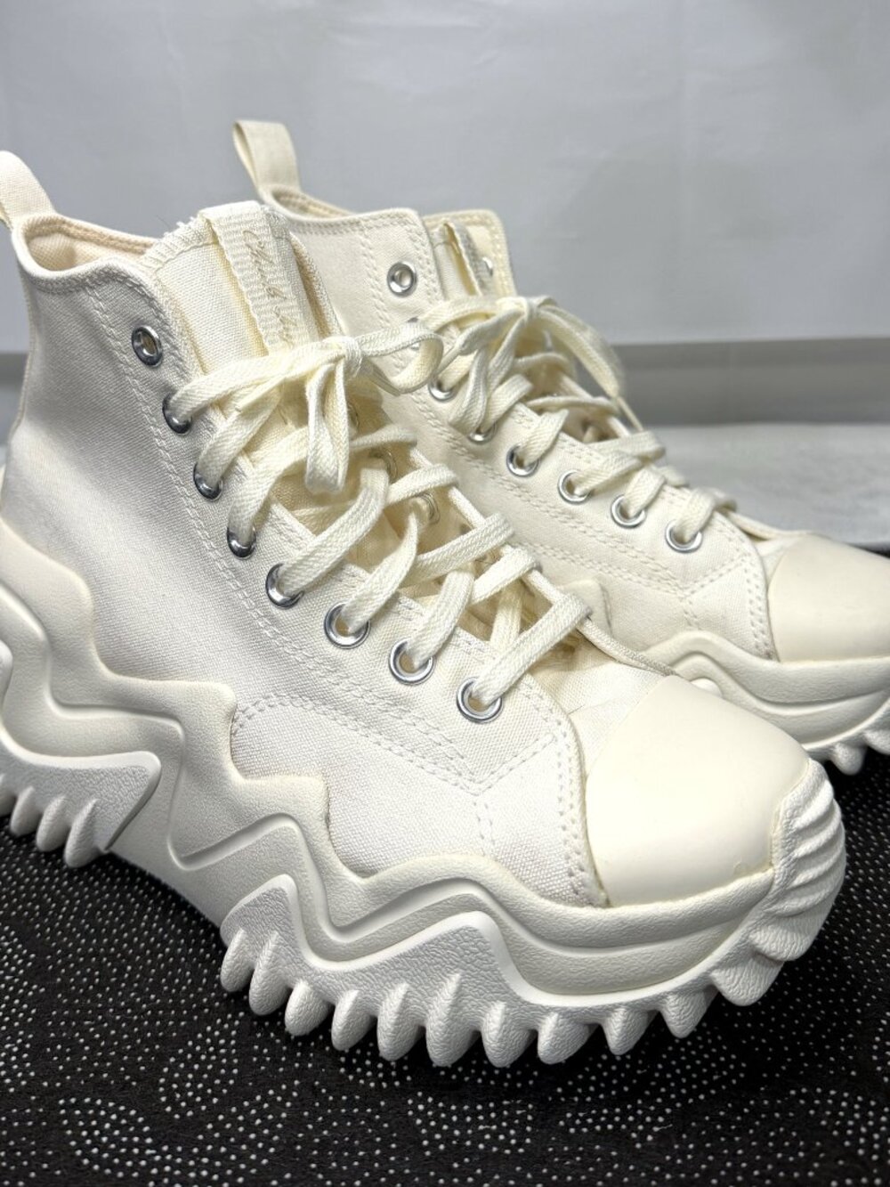 Converse Run Star Motion White Chunky Platform Sneakers Men's Size 7/Women's 8.5 - Picture 7 of 10
